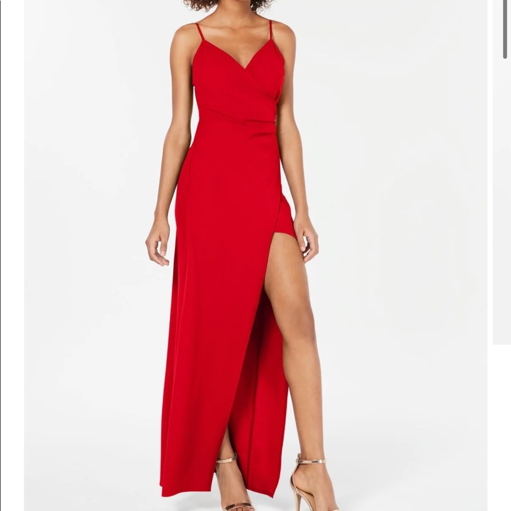 Red Maxi Formal Dress